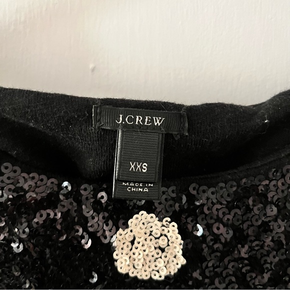 JCrew polka dot sequin shirt - Picture 3 of 5